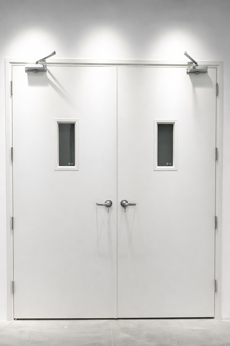 double steel fire rated door certified